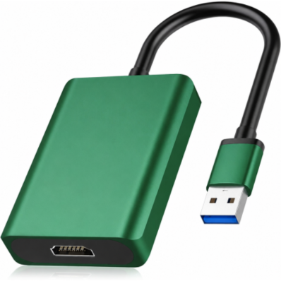 USB TO HDTV CONVERTER GREEN