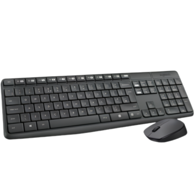 LOGITECH WIRELESS KBD + MOUSE COMBO MK235 2