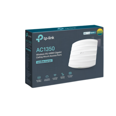 TP LINK AC1350 WIRELESS CEILLING MOUNT ACCESS POINT EAP 225 - CELLING