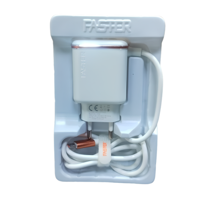 2USB FASTER CHARGER F16 2
