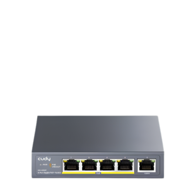 5 PORT GIGABIT PoE + SWITCH GS1005P 3