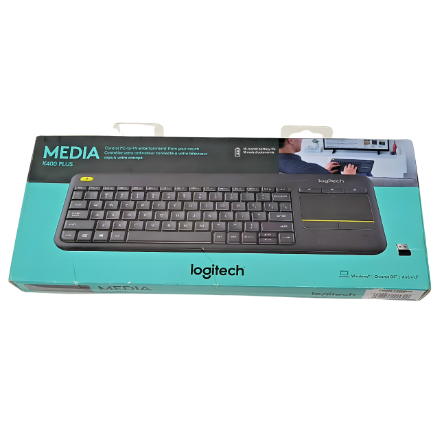 LOGITECH MEDIA - WITH MOUSE PAD K400+ 2