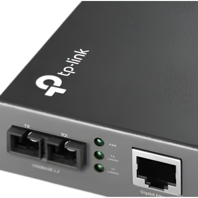 TP LINK GIGABIT SINGLE - MODE MEDIA CONVERTER MC210CS(UN) 4