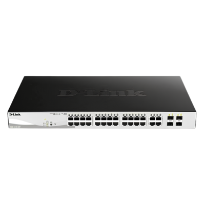 24 PORT PoE GAGABIT SMART MANAGED SWITCH DGS - 1210-28P