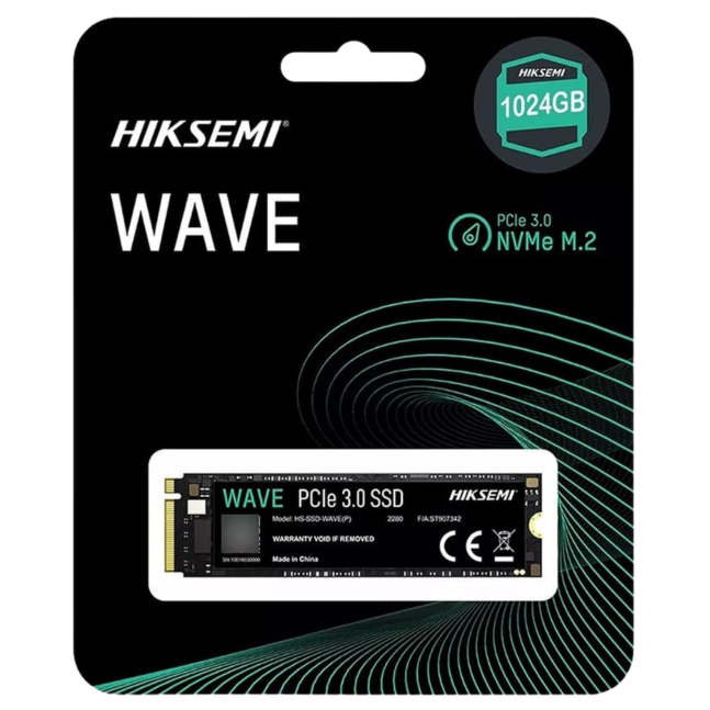 HIKSEMI WAVE 1024GB PCle 3.0 NVMe M.2 HS-SSD-WAVE (p)
