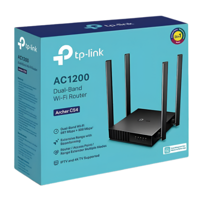 AC1200 DUAL - BAND WIFI ROUTER ARCHER C54