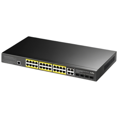 24 PORT GIGABIT MANAGED PoE + SWITCH WITH 4 GIGABIT PORT GS2028PS4 - 300W 2