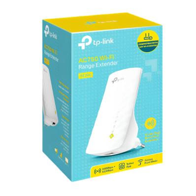 TP LINK AC750 WIFI EXTENDER RE200