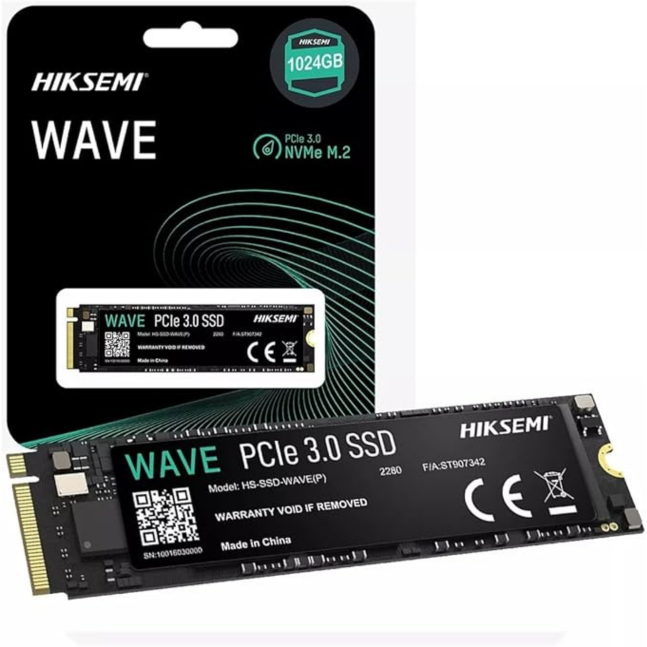 HIKSEMI WAVE 1024GB PCle 3.0 NVMe M.2 HS-SSD-WAVE (p) 2