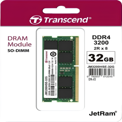 LAPTOP RAM TRANSCEND DDR4 3200